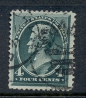 USA 1883 Sc#211 4c Jackson Blue Green FU - Andere & Zonder Classificatie