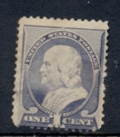 USA 1887 Sc#212 1c Franklin FU - Andere & Zonder Classificatie