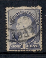 USA 1887 Sc#212 1c Franklin FU - Sonstige & Ohne Zuordnung
