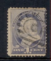 USA 1887 Sc#212 1c Franklin FU - Andere & Zonder Classificatie