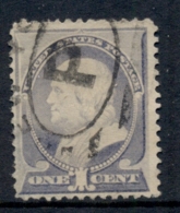 USA 1887 Sc#212 1c Franklin FU - Autres & Non Classés