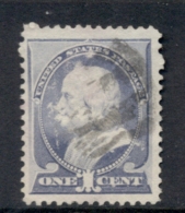 USA 1887 Sc#212 1c Franklin FU - Andere & Zonder Classificatie