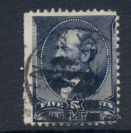 USA 1888 Sc#216 5c Garfield Blue FU - Andere & Zonder Classificatie