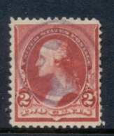 USA 1890-93 Sc#220a Washington 2c Cap On Left 2 FU - Autres & Non Classés