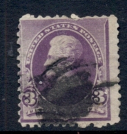 USA 1890-93 Sc#221 Jackson 3c FU - Sonstige & Ohne Zuordnung