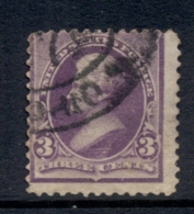 USA 1890-93 Sc#221 Jackson 3c FU - Andere & Zonder Classificatie