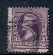 USA 1890-93 Sc#221 Jackson 3c FU - Otros & Sin Clasificación