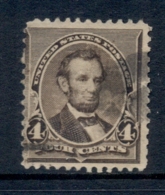 USA 1890-93 Sc#222 Lincoln 4c FU - Other & Unclassified