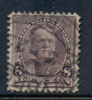 USA 1890-93 Sc#225 Sherman 8c FU - Other & Unclassified