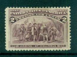 USA 1893 Sc#231 2c Columbian Exposition MH Lot67177 - Autres & Non Classés