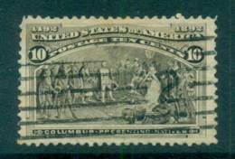 USA 1893 Sc#237 10c Columbian Exposition FU Lot67195 - Altri & Non Classificati