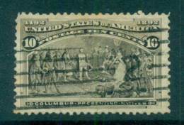 USA 1893 Sc#237 10c Columbian Exposition FU Lot67195 - Andere & Zonder Classificatie