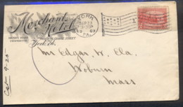 USA 1907 Jamestown 2c Advertising Cover Hotel - Andere & Zonder Classificatie