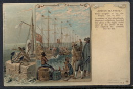 USA 1908 PPC Boston Tea Party Patriotic - Other & Unclassified