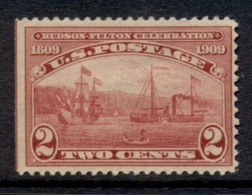USA 1909 Sc#372 2c HudsonFulton Celebration MLH - Andere & Zonder Classificatie