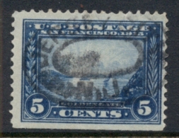 USA 1913 Sc#399 5c Panama-Pacific Exposition Perf 12 FU - Autres & Non Classés