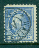 USA 1913-15 Sc#438 20c Ultramarine Franklin Perf 10 Wmk S/L FU Lot69038 - Other & Unclassified