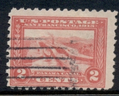 USA 1914-15 Sc#402 2c Panama-Pacific Exposition Perf 10 FU - Autres & Non Classés