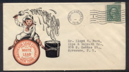 USA 1916 1c Washington Advertising Cover, Lead Paint - Other & Unclassified