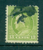 USA 1917-19 Sc#513 13c Apple Green Franklin Perf 11 No Wmk FU Lot69249 - Sonstige & Ohne Zuordnung