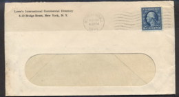 USA 1919 5c Washington CC Cover - Other & Unclassified