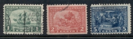 USA 1920 Sc#548-50 Pilgrim Tercentenary FU - Altri & Non Classificati