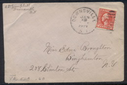USA 1921 2c Washington Cover To NY - Other & Unclassified