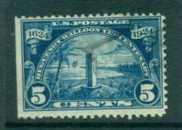 USA 1924 Sc#616 Hugenot-Walloon Tercentenary 5c FU Lot67345 - Autres & Non Classés