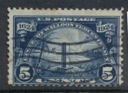 USA 1924 Sc#616 Hugenot-Walloon Tercentenary 6c FU - Autres & Non Classés