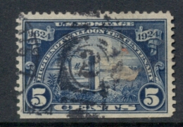 USA 1924 Sc#616 Hugenot-Walloon Tercentenary 6c FU - Autres & Non Classés