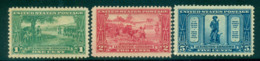 USA 1925 Sc#617-19 Lexington-Concord MLH Lot67352 - Autres & Non Classés