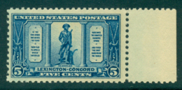 USA 1925 Sc#619 5c Lexington Concord MUH Lot33649 - Sonstige & Ohne Zuordnung