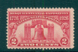 USA 1926 Sc#627 Sesquicentennial Expo MLH Lot55981 - Sonstige & Ohne Zuordnung