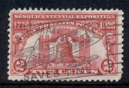 USA 1926 Sc#627 Sesquicentennial Expo Plane Cancel FU - Other & Unclassified