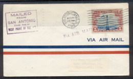 USA 1928 Beacon On Rocky Mountains Airmail Cover - Other & Unclassified