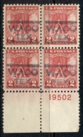 USA 1928 Sc#645 Valley Forge, Precancel Waco Texas PB#195024 FU - Voorafgestempeld