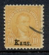 USA 1929 Sc#679 10c Fourth Bureau Opt Nebr. FU - Altri & Non Classificati