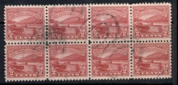 USA 1929 Sc#681 Ohio River Canalization Blk8 FU - Other & Unclassified