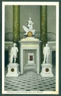 USA 1930c Franzoni Clock, Statuary Hall, US Capitol,hand Colored, Unused - Sonstige & Ohne Zuordnung