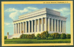 USA 1930c Lincoln Memorial, Washington DC, Unused - Altri & Non Classificati