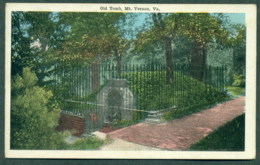 USA 1930c Old Tomb, Mt Vernon, Unused - Other & Unclassified