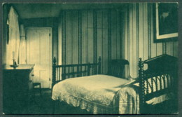 USA 1930c Petersen House Bedroom, Lincolns Death Bed, Unused - Altri & Non Classificati