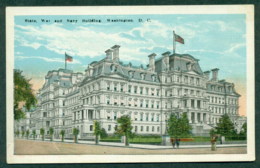 USA 1930c State War & Navy Building, Washington DC, Unused - Other & Unclassified