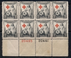 USA 1931 Sc#702 Red Cross PB#20495/20441 MUH/MLH - Andere & Zonder Classificatie