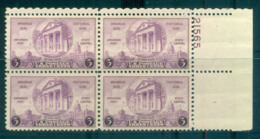 USA 1936 Sc#782 Arkansas Centennial Pb#21565 MUH Lot67430 - Other & Unclassified