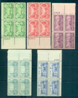 USA 1936-37 Sc#785-89 Army Issue PB"s MUH Lot67442 - Other & Unclassified