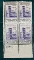 USA 1939 Sc#857 Printing Tercentenary PB#22440 MUH Lot67582 - Altri & Non Classificati