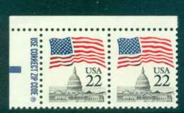 USA 1985 Sc#2114 22c Flag Over Capitol Dome Pr MUH Lot47328 - Other & Unclassified