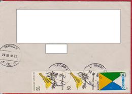 LETTER ROMANIA NICE STAMPS BIRD BIRDS AND MOBIL PHONE CONNEX - Lettres & Documents