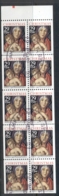 USA 1992 Sc#2710 Xmas Madonna & Chlid Booklet Pane FU - Other & Unclassified